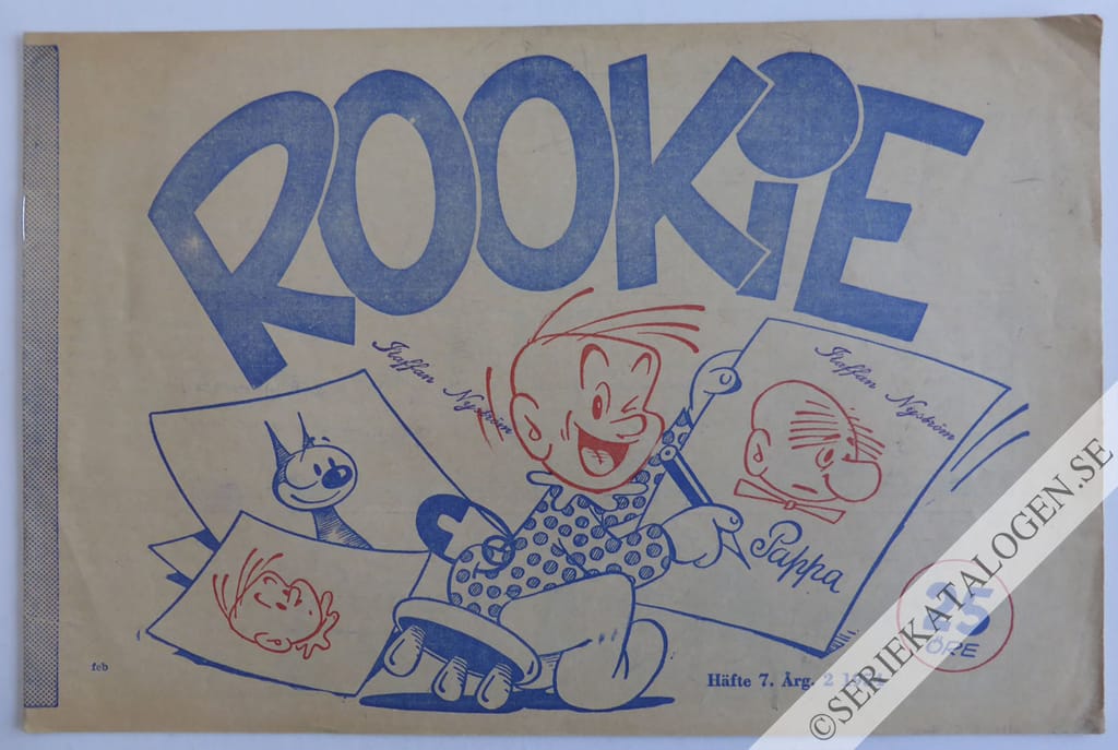 Framsida på Rookie #7 (1954)