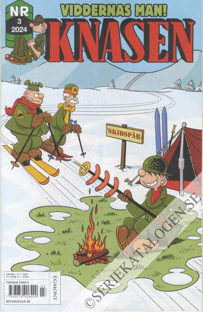 Framsida på Knasen #3 (2024)