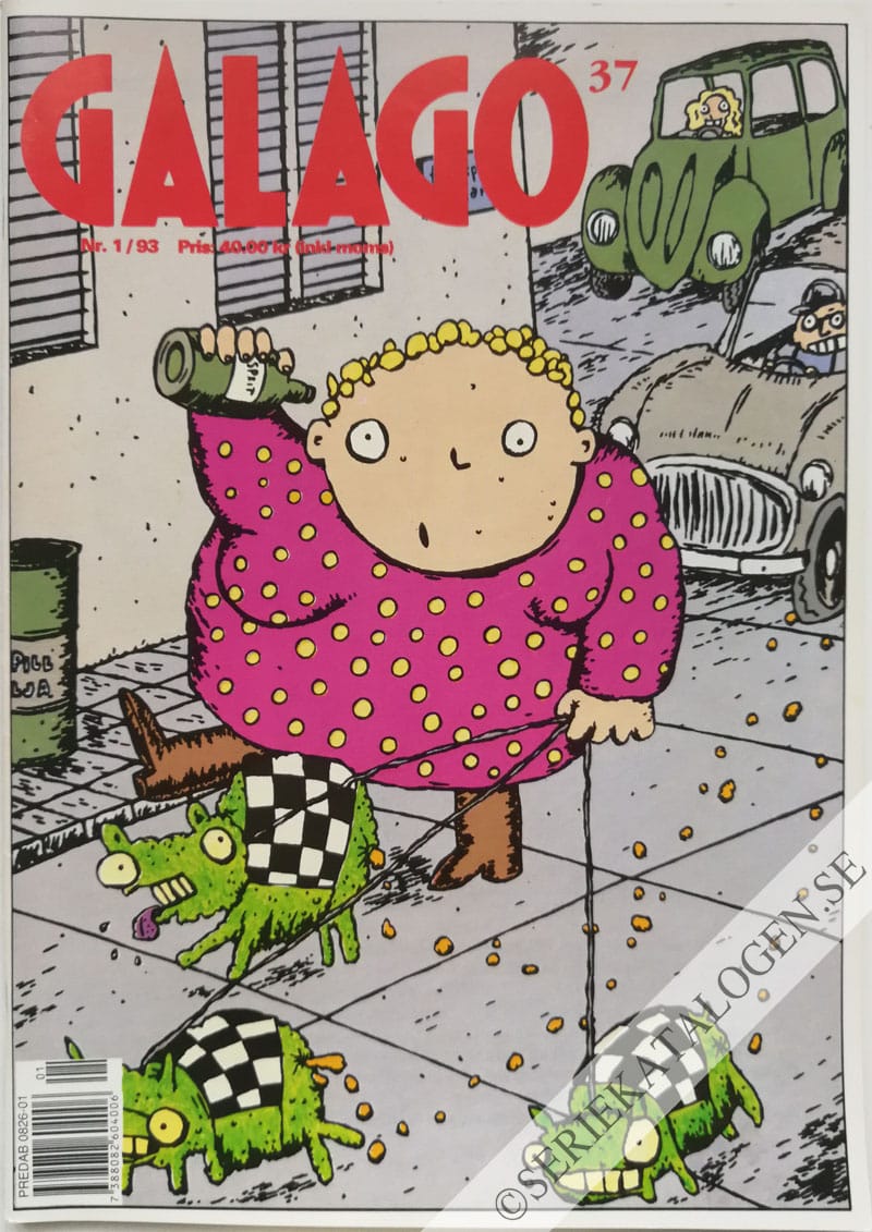 Framsida på Galago #1 (1993)