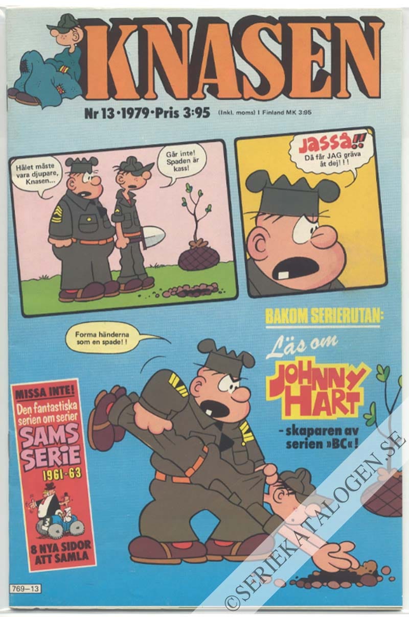 Framsida på Knasen #13 (1979)