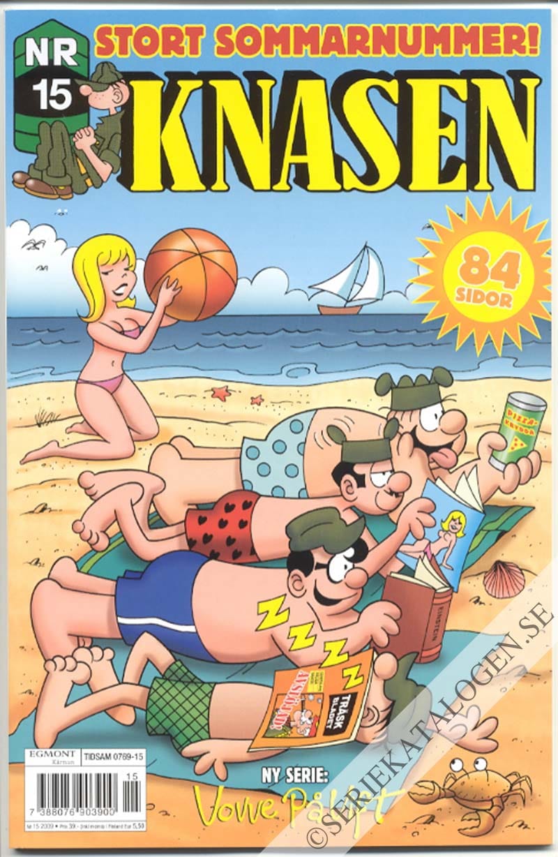 Framsida på Knasen #15 (2009)