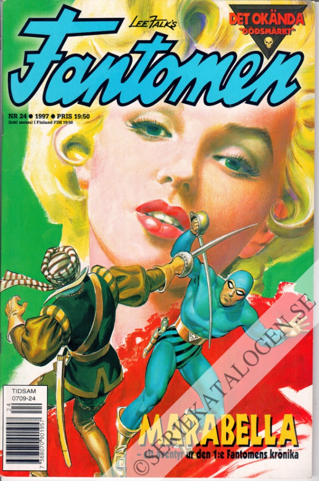 Framsida på Fantomen #24 (1997)