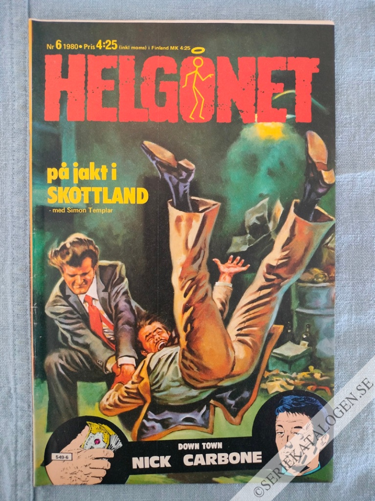 Framsida på Helgonet #6 (1980)