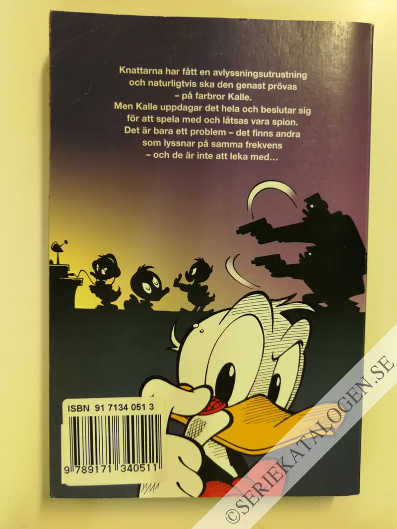 Baksida på Ofrivillig spion (2004)