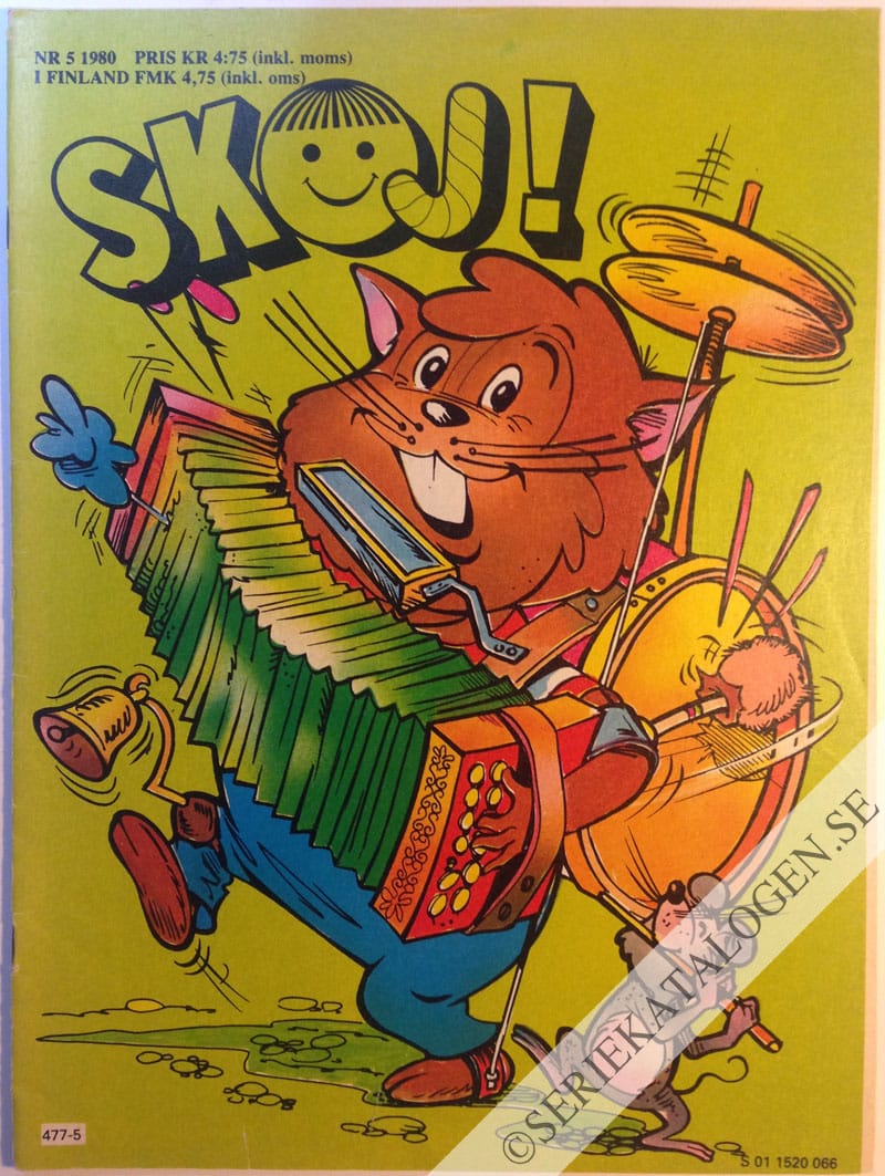 Framsida på Skoj #5 (1980)