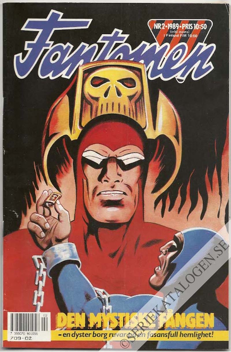 Framsida på Fantomen #2 (1989)