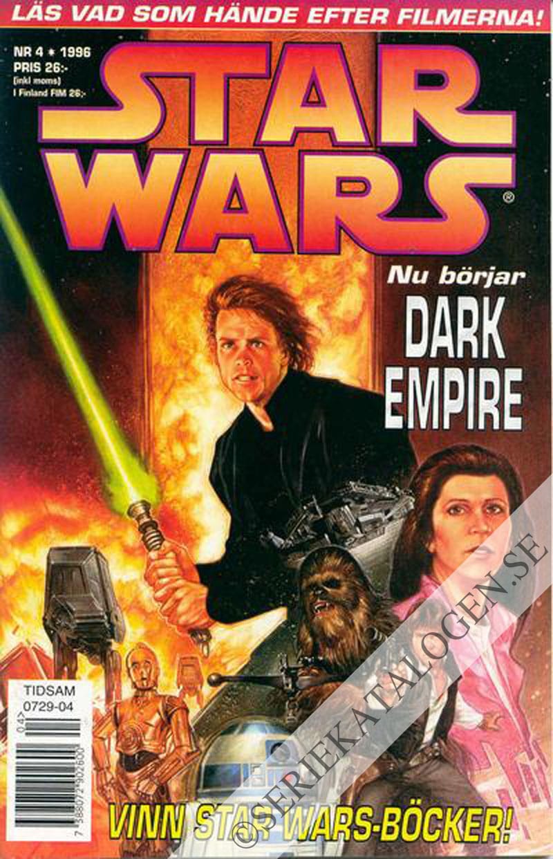 Framsida på Star Wars (Dark Empire) (1996)