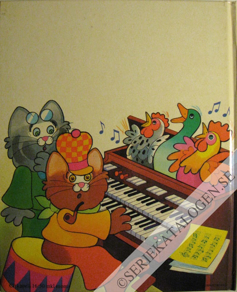 Baksida på Snuffe, Luffe och de musikaliska mössen (1980)