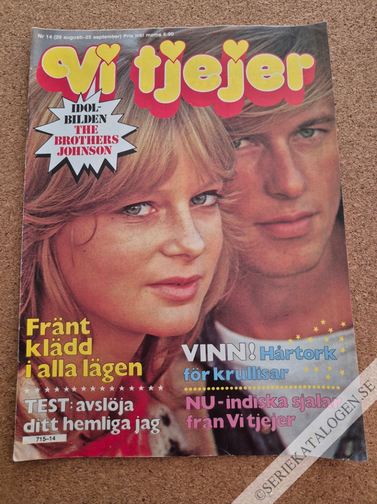 Framsida på Vi tjejer #14 (1980)