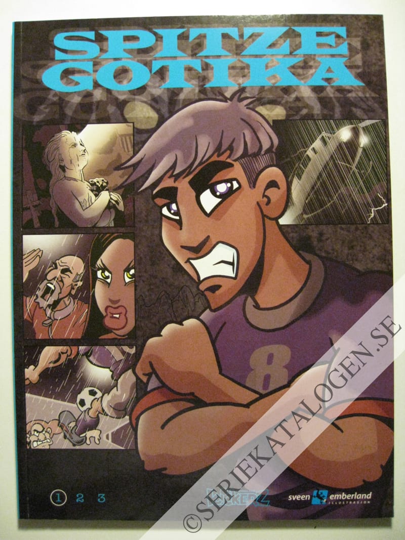 Framsida på Spitze Gotika Tigerns magi (2014)