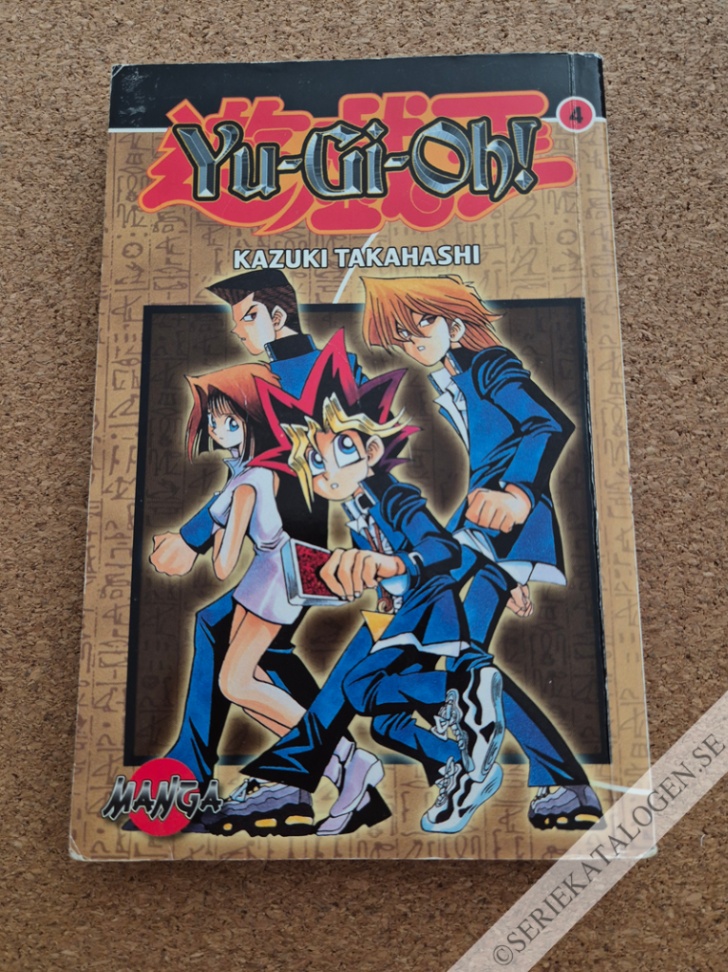 Framsida på Yu-Gi-Oh! #4 - Death-t!! (2004)