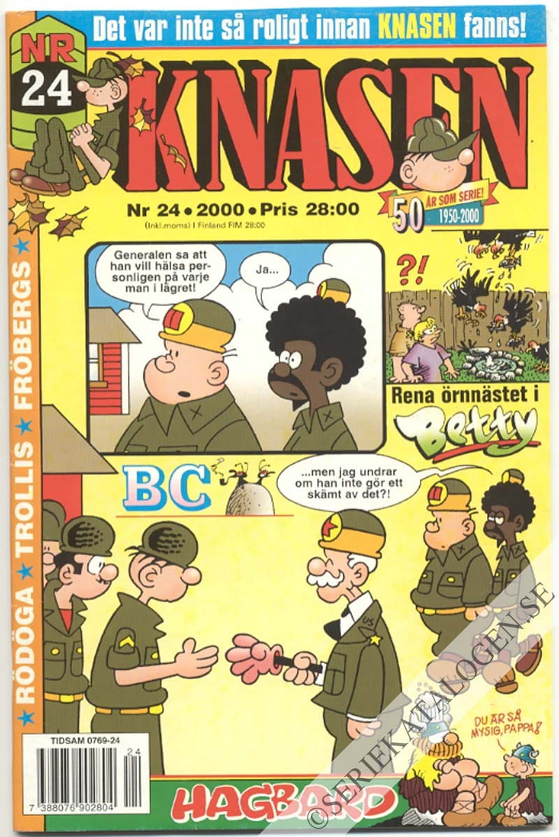 Framsida på Knasen #24 (2000)