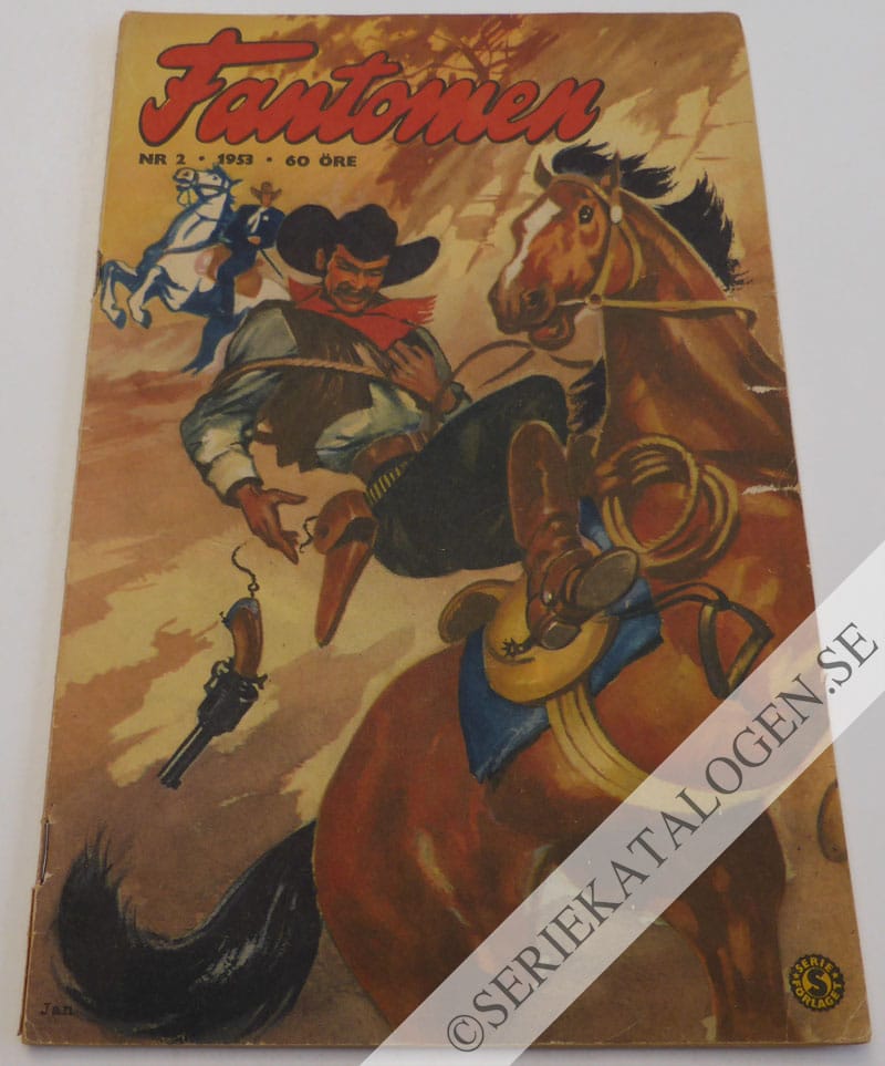 Framsida på Fantomen #2 (1953)