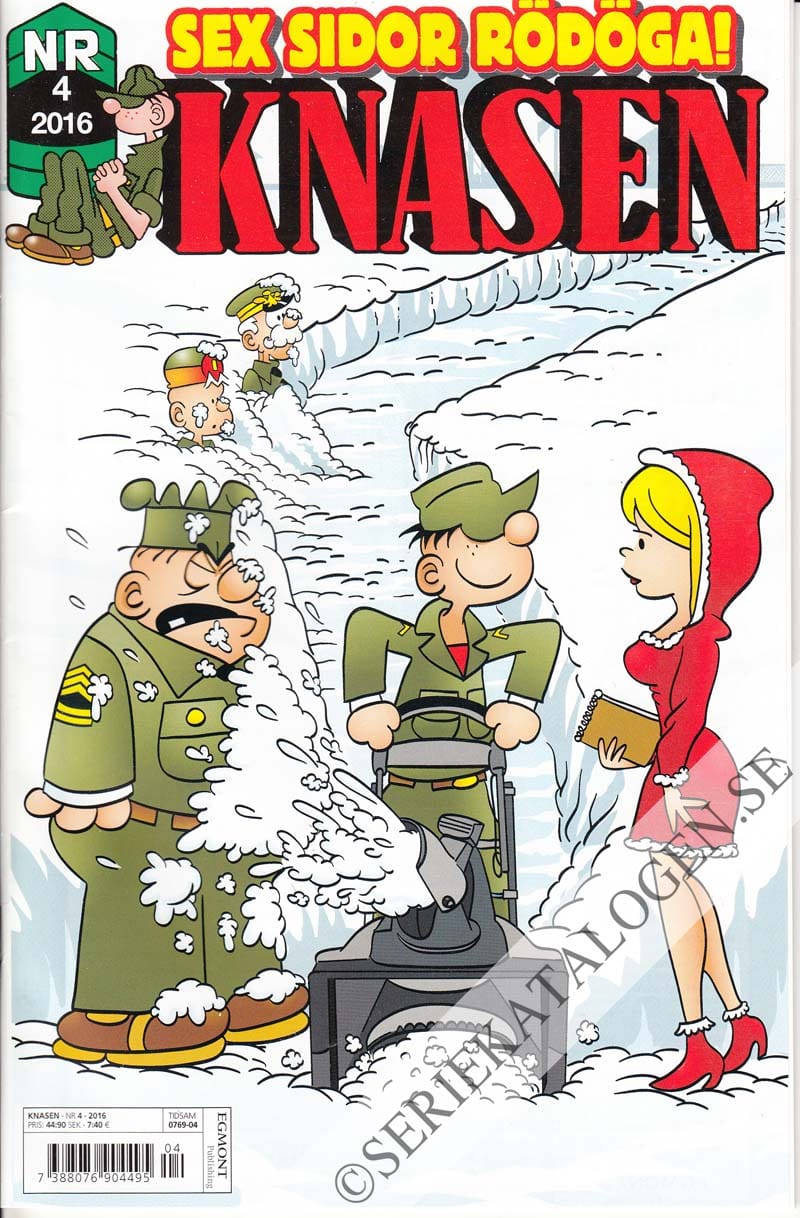 Framsida på Knasen #4 (2016)