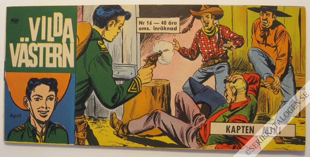 Framsida på Vilda Västern #16 (1965)