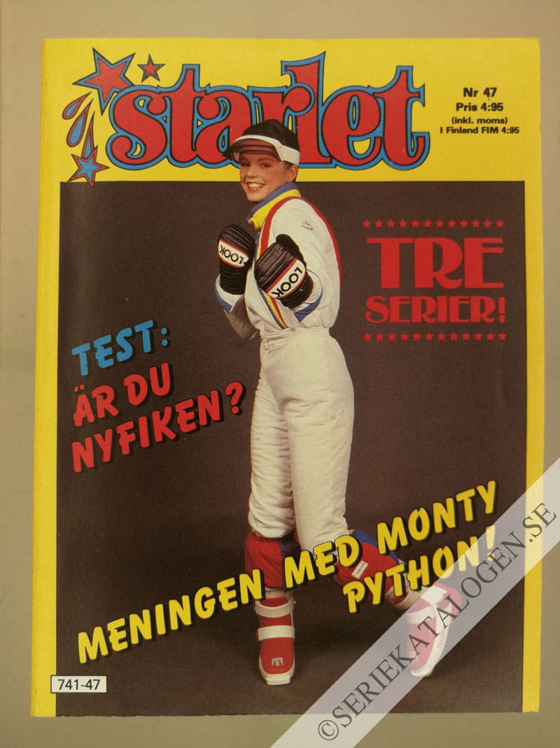 Framsida på Starlet #47 (1983)