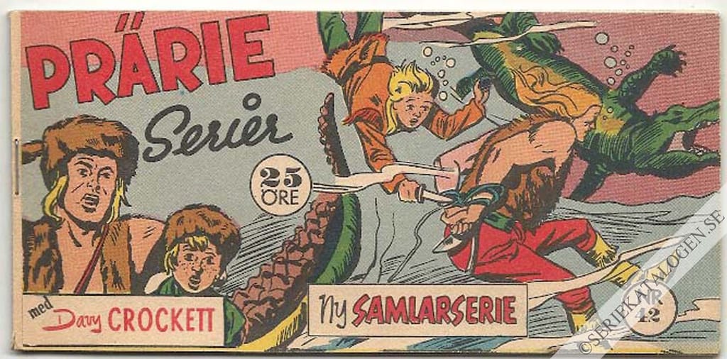 Framsida på Prärie-serier #42 (1957)