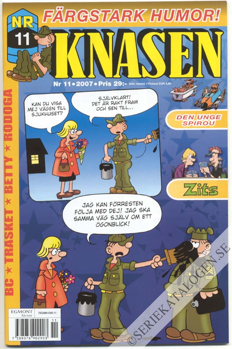 Framsida på Knasen #11 (2007)