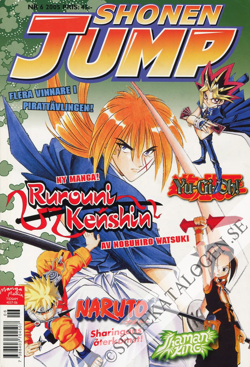 Framsida på Shonen jump #6 (2005)