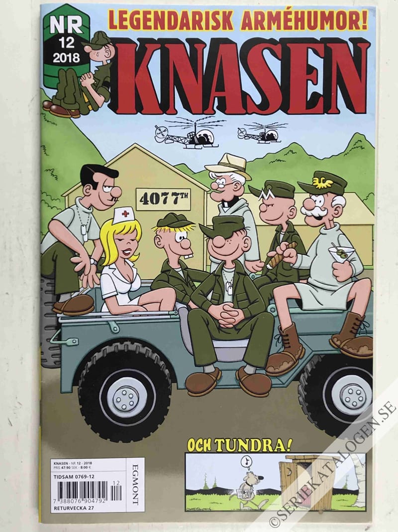 Framsida på Knasen #12 (2018)