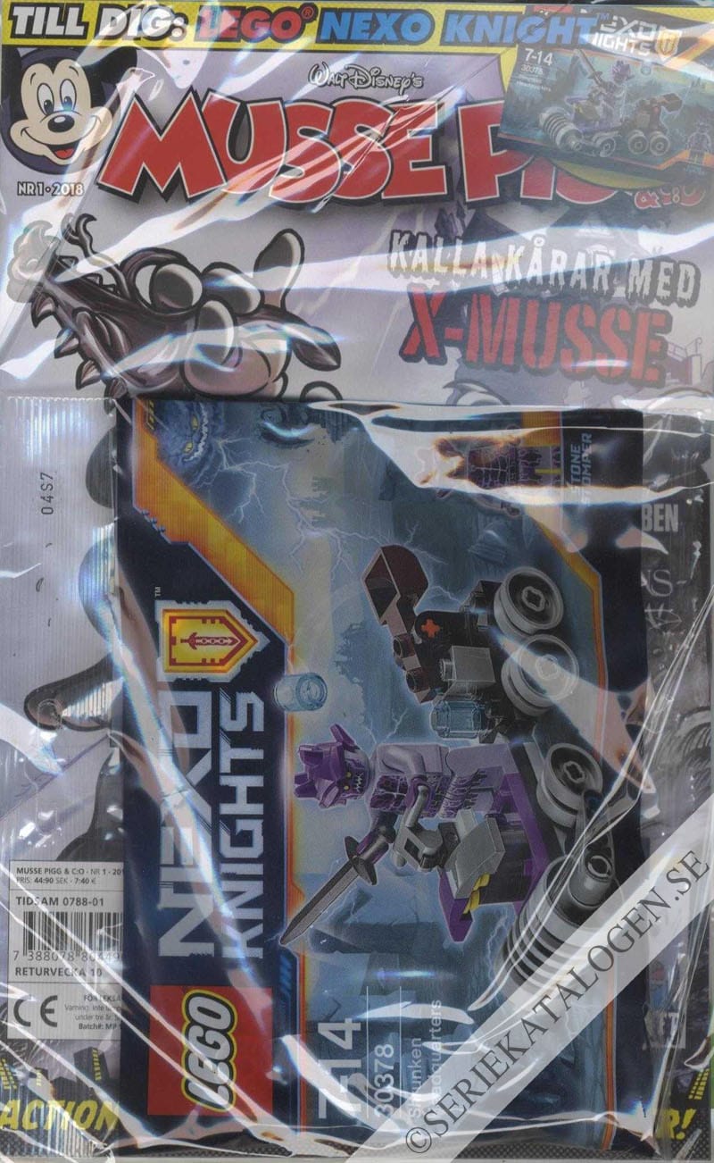 Framsida på Musse Pigg & C:o #1 (2018)