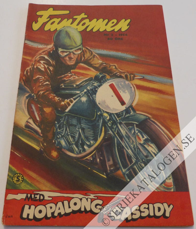 Framsida på Fantomen #2 (1954)