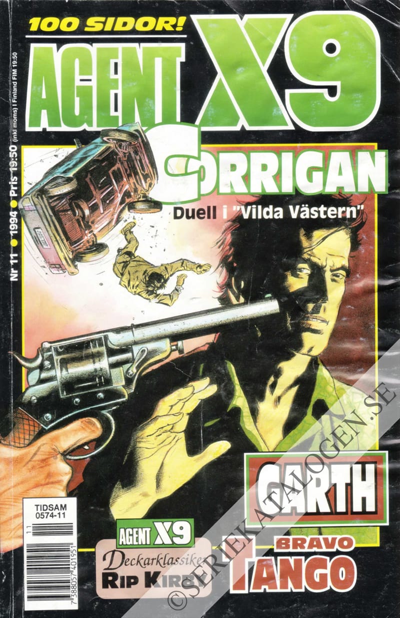 Framsida på Agent X9 #11 (1994)