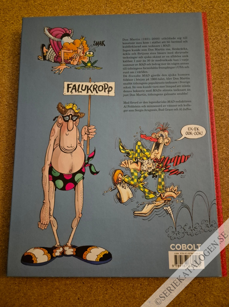 Baksida på Don Martin 1956-1965 (2017)