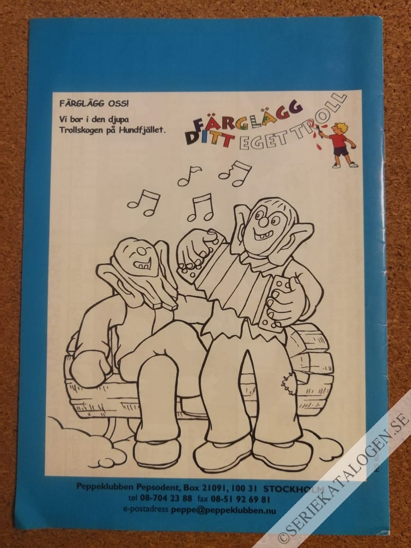 Baksida på Peppe i trollskogen! (2001)