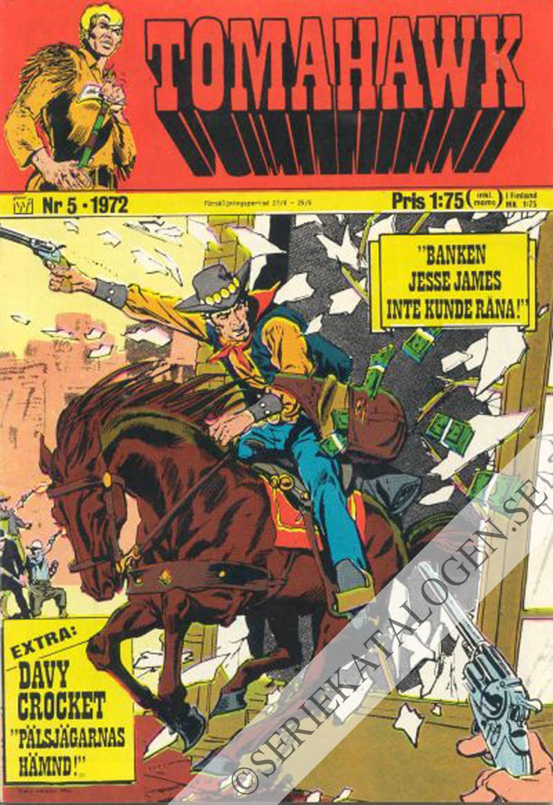Framsida på Tomahawk #5 (1972)