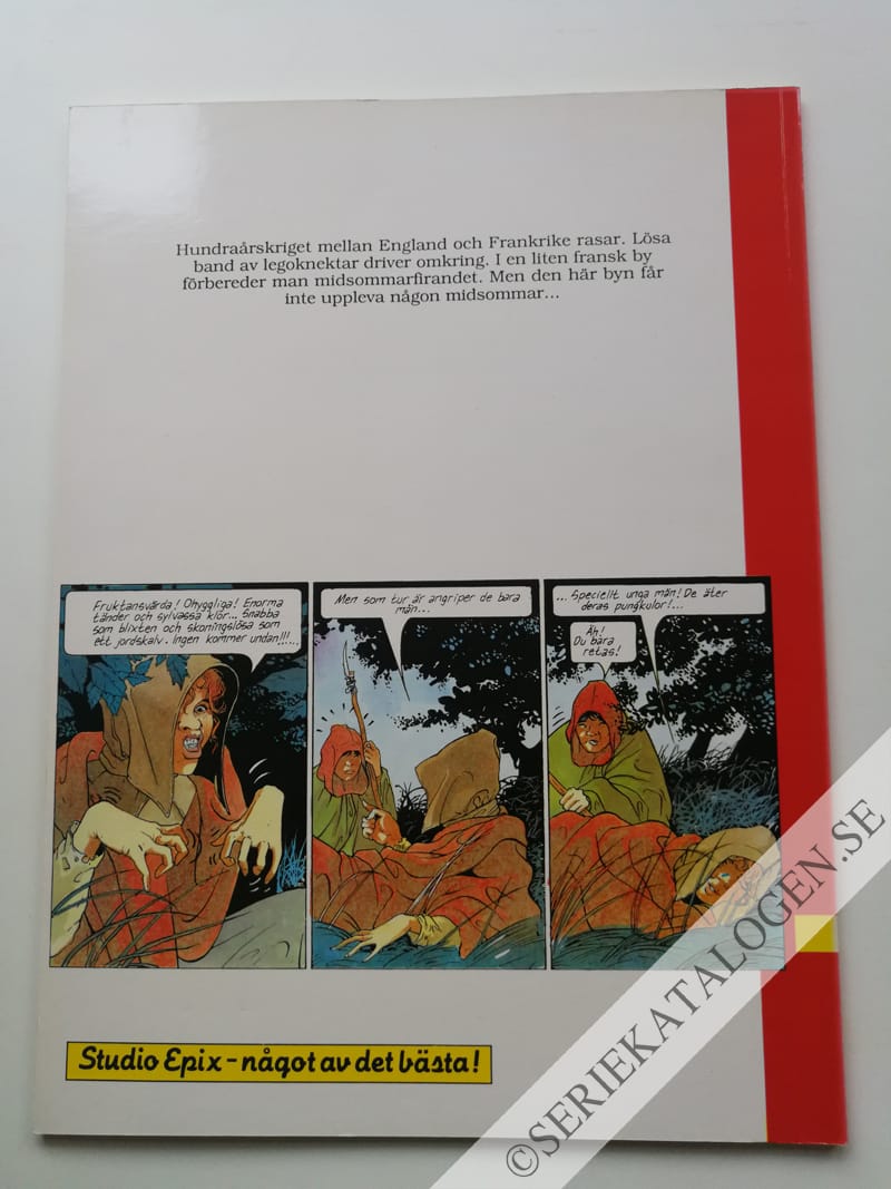 Baksida på Dimmornas skog (1987)