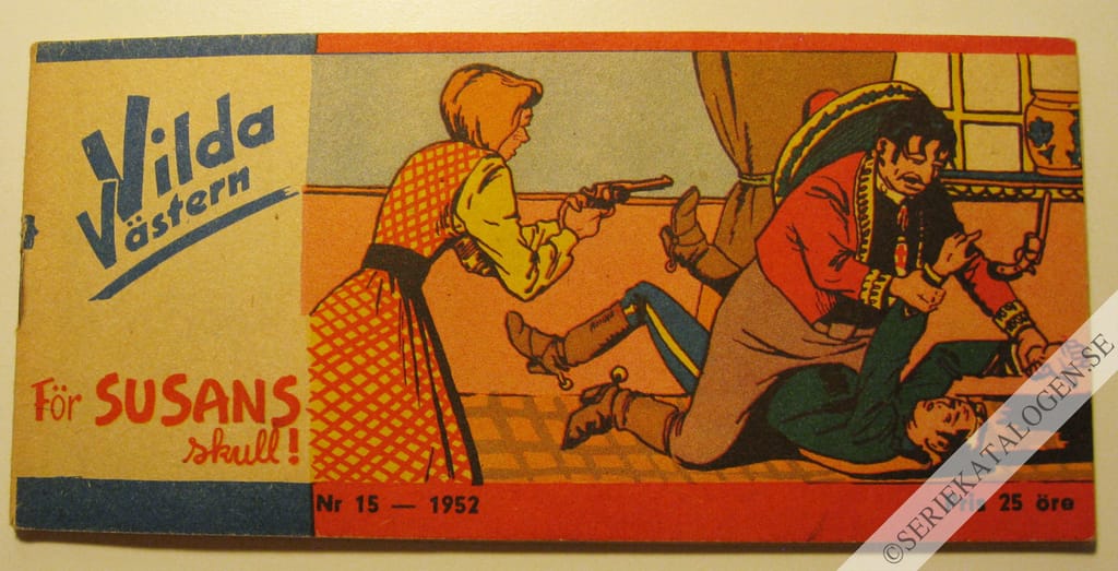 Framsida på Vilda Västern #15 (1952)