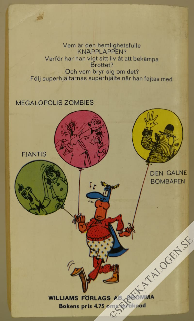 Baksida på MAD bjuder på Knäpplappen (1967)