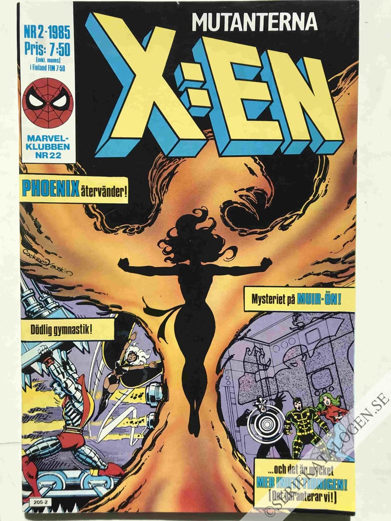 Framsida på X:en #2 (1985)