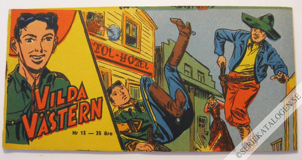 Framsida på Vilda Västern #13 (1958)
