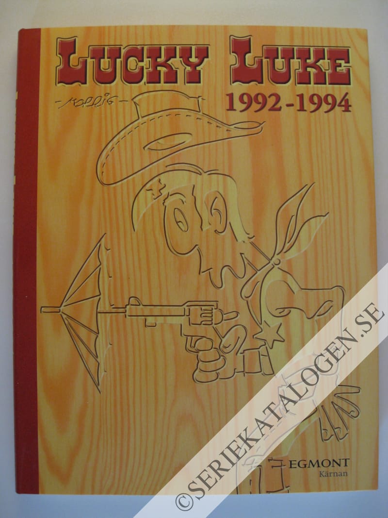 Framsida på Lucky Luke - den kompletta samlingen 1992-1994 (2007)