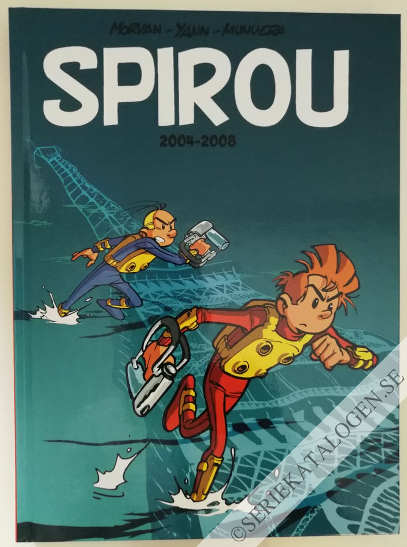 Framsida på Spirou 2004-2008 (2018)
