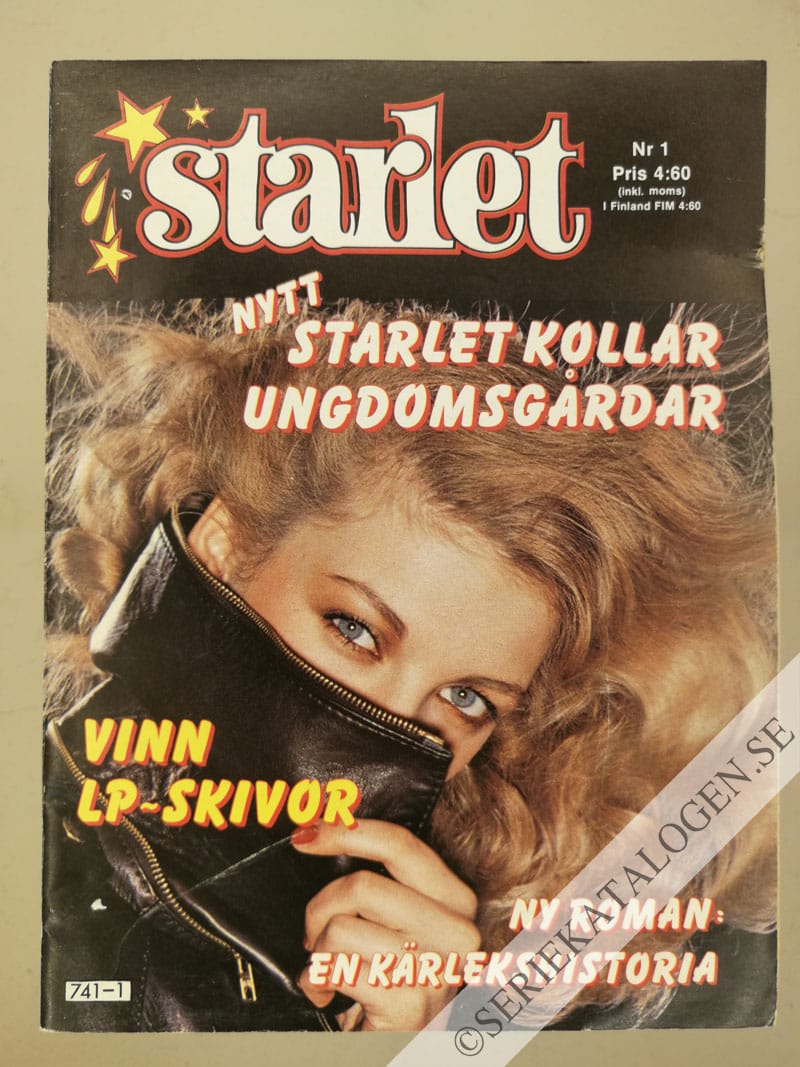 Framsida på Starlet #1 (1983)