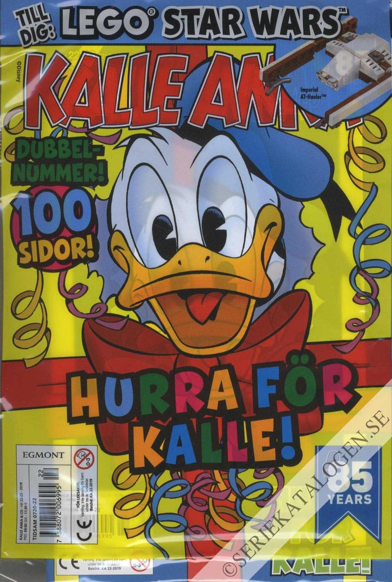 Framsida på Kalle Anka & C:o #22-23 (2019)