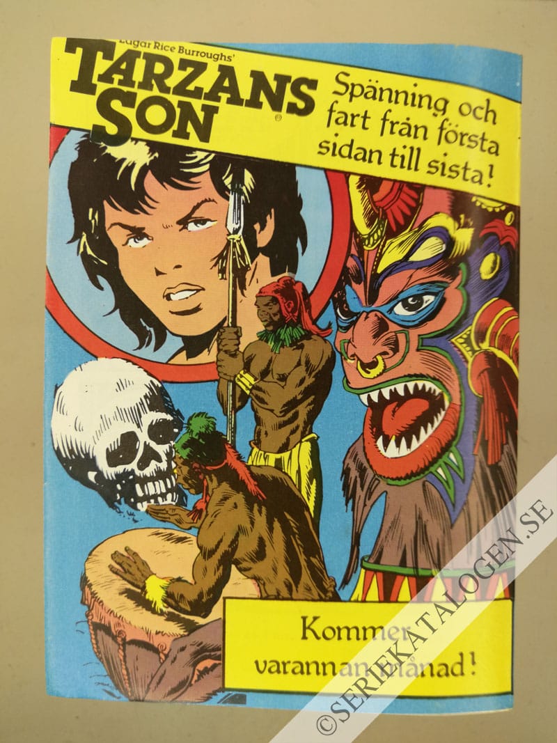 Baksida på På alla fronter! (1985)