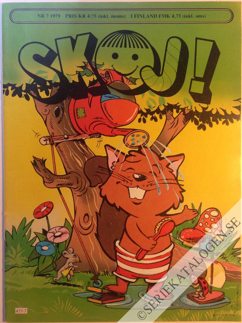 Framsida på Skoj #7 (1979)