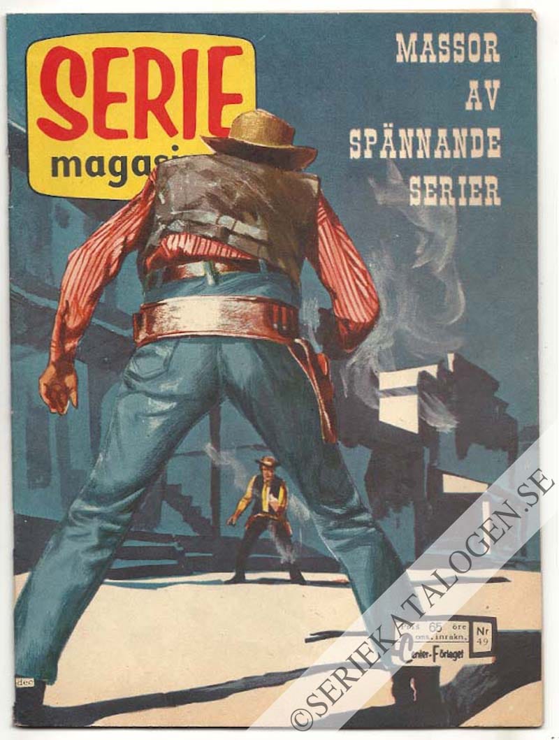 Framsida på Seriemagasinet #49 (1960)