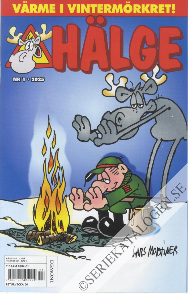 Framsida på Hälge #1 (2025)