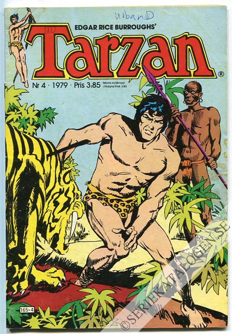 Framsida på Tarzan #4 (1979)