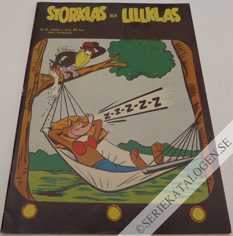 Framsida på Storklas och Lillklas #9 (1960)