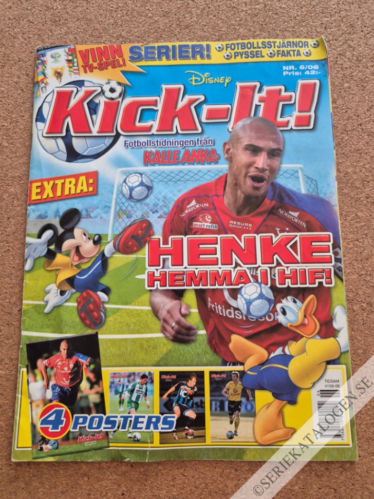 Framsida på Kick-it! #6 (2006)