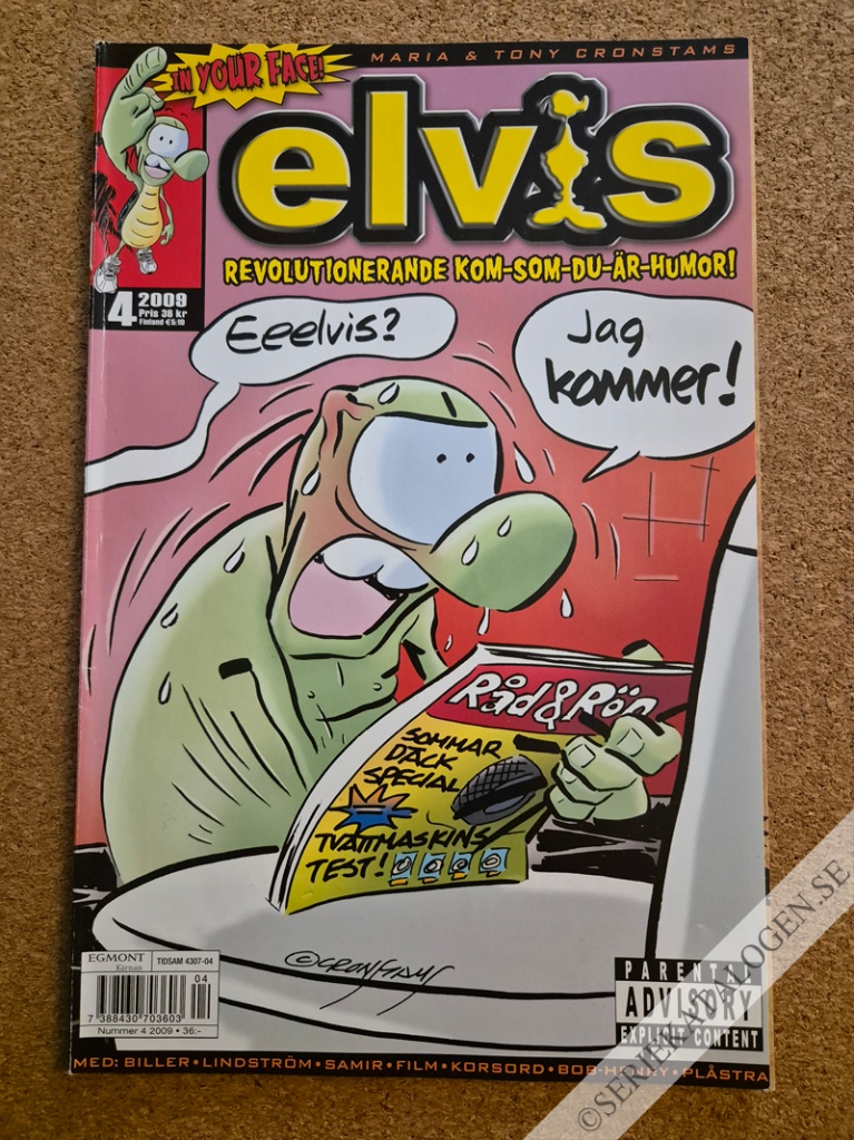 Framsida på Elvis #4 (2009)
