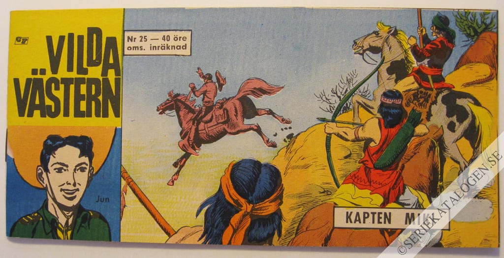 Framsida på Vilda Västern #25 (1965)