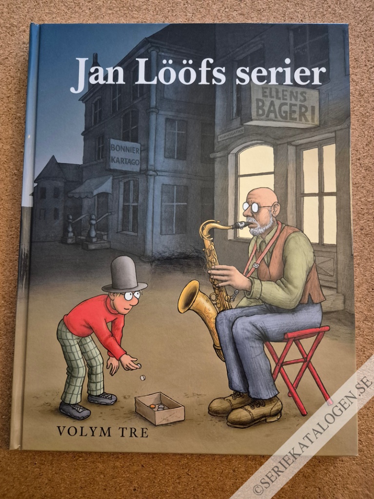 Framsida på Jan Lööfs serier Volymtre (2011)