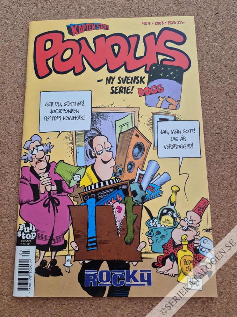 Framsida på Pondus #5 (2003)